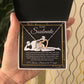 To My Soulmate Necklace For Women, Funny Gifts For Girlfriend,Valentine Christmas Presents For Girlfriend, Best Birthday Meaningful Gift Ideas For Wife, Women Romantic Jewelry For Her Wedding Message Card and Gift Box Styles Interlocking Heart