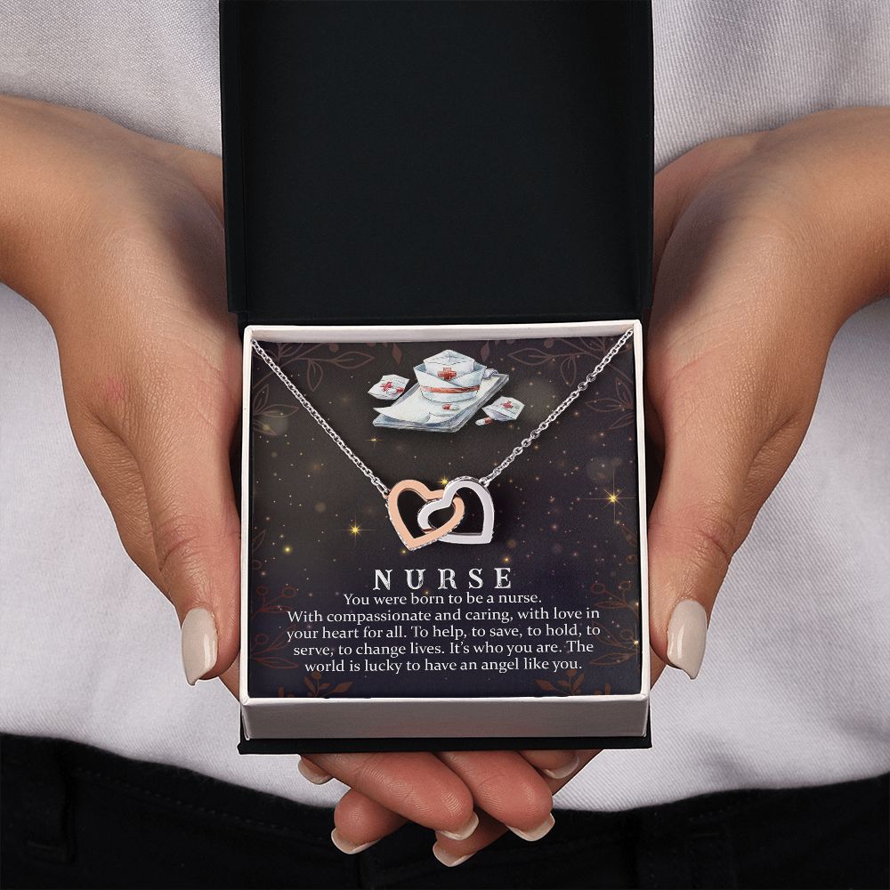 Couples Gifts, Nusre Wife Girlfriend Necklace Gifts From Husband, Wedding Anniversary Jewelry For Wife From Husband, Wife Birthday From Husband, To My Beautiful Wife Girlfriend Message Card and Gift Box styles On Birthday, Christmas, Anniversary  Interloc