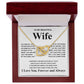 Gifts For Wife Birthday Gifts From Husband Necklace Valentines Days, Necklace for Future Soulmate, Valentine Necklace Jewelry for Wife Necklace Gifts from Husband - Soulmate Gift Necklace with Message Card and Gift Box Interlocking Heart