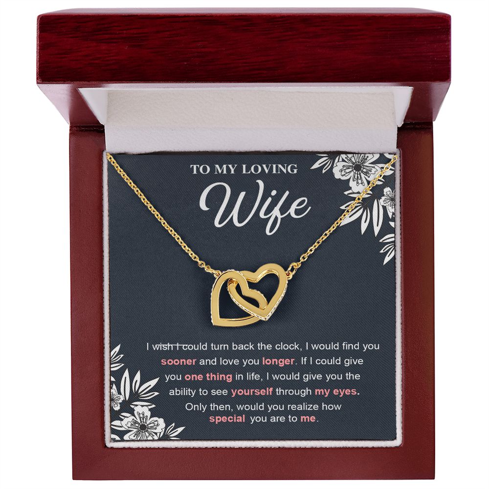 Soulmate Necklace For Women, To My Future Soulmate, Soulmate Gifts For Her, Future Wife Necklace, Necklaces For Girlfriend, To My Wife Necklace, Wife Necklace From Husband Necklace Message Card and Gift Box Styles on Birthday, Christmas, Valentine Interlo