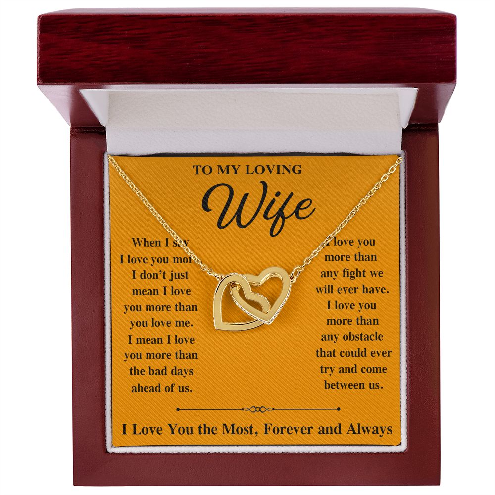 Soulmate Necklace For Women, To My Soulmate, Soulmate Gifts For Her, Future Wife Necklace, Necklaces For Girlfriend, To My Wife Necklace, Wife Necklace From Husband Necklace Message Card and Gift Box Styles on Birthday, Christmas, Valentine Interlocking H