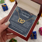 To My Beautiful Soulmate Necklace, Love Necklace for Girlfriend, Wife Gift, Soulmate Jewelry, Soulmate Necklace, Future Wife Gift, Necklace for Wife from Husband Necklace Message Card and Gift Box Styles on Birthday, Christmas, Wedding, Anniversary Interl