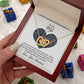 To My Wife Every Passing Second Gift Wife From Husband, Jewelry For Women, Jewelry For Wife, Love Knot Meaningful Necklace Message Card and Gift Box Styles on Birthday, Christmas, Anniversary Interlocking Heart
