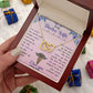 Couples Gifts, Doctor Wife Girlfriend Necklace Gifts From Husband, Wedding Anniversary Jewelry For Wife From Husband, Wife Birthday From Husband, To My Beautiful Wife Girlfriend Message Card and Gift Box styles On Birthday, Christmas, Anniversary  Interlo
