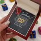 Soulmate Necklace Gifts From Husband, Wedding Anniversary Jewelry For Wife From Husband, Wife Birthday Gifts From Husband, To My Unbiological Sister Message Card and Gift Box styles On Birthday, Christmas, Anniversary  Interlocking Heart