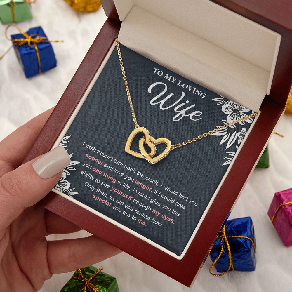 Soulmate Necklace For Women, To My Future Soulmate, Soulmate Gifts For Her, Future Wife Necklace, Necklaces For Girlfriend, To My Wife Necklace, Wife Necklace From Husband Necklace Message Card and Gift Box Styles on Birthday, Christmas, Valentine Interlo