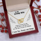 Soulmate Necklace For Women, Soulmate Gifts For Her, Future Wife Necklace, Necklaces For Girlfriend, To My Wife Necklace, Wife Necklace From Husband Necklace Message Card and Gift Box Styles on Birthday, Christmas, Valentine Interlocking Heart
