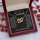 To My Smokin Hot Soulmate Necklace, Valentine Anniversary Jewelry for Women, Anniversary Gifts For Wife From Husband To My Wife Necklace Message Card and Necklace Gift Box Gift Box Styles on Birthday, Wedding, Anniversary, Valentine Interlocking Heart