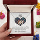 To My Wife Every Passing Second Gift Wife From Husband, Jewelry For Women, Jewelry For Wife, Love Knot Meaningful Necklace Message Card and Gift Box Styles on Birthday, Christmas, Anniversary Interlocking Heart