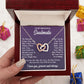 To My Soulmate Necklace Gift for Her, Soulmate Jewelry, Necklaces for Wife from Husband, Valentine To My Wife Necklace, Soulmate Gifts, Necklace Message Card and Gift Box Styles on Birthday, Wedding, Anniversary, Valentine Interlocking Heart