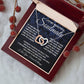 To My Beautiful Soulmate Necklace, Soulmate Jewelry For Women, Wife Necklace From Husband, Soulmate Gift For Her, To My Future Soulmate Necklace Message Card and Necklace Gift Box Gift Box Styles on Birthday, Wedding, Anniversary, Valentine Interlocking H