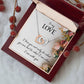 To My Love Necklace I Love You Not Only Gifts For Her Unique Necklaces For Wife From Valentines Day Anniversary Birthday For Her, Love Knot Meaningful Necklace Message Card and Gift Box Styles on Birthday, Christmas, Anniversary Interlocking Heart
