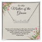 Mother In Law Wedding Gift From Bride, Mother of the Groom Name Necklace, Future Mother in Law Gift, Gift For Mother-In-Law, Wedding Gift Jewelry Necklace Styles on Birthday, Xmas, Anniversary CUSTOM NAME