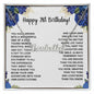 21st Birthday For Her, 21 Year Old Necklace , Happy Bday For Women Turning Finally 21, Granddaughter, Best Friend Necklace Customer Name Message Card and Gift Box styles On Birthday, Christmas, Anniversary CUSTOM NAME