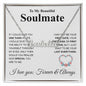To My Future Wife Necklace My Last Everything, Promise Necklace For Her, Fiance Gifts For Her, Valentine Gifts For Future Wife With Message Card Box LED, Soulmate Necklace For Women, To My Wife Necklace copy CUSTOM NAME