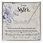 Couples Gifts, My Unbiological Sister, Special Gift For Soul Sister, To My Soul Sister Gift, Best Friend, Anniversary Friendship Gift, Soul Sister Birthday Jewelry, Necklace Message Card and Gift Box Styles on Birthday, Christmas, Anniversary  CUSTOM NAME