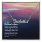 To My Mom In Law Necklace, Dear Mom, Mother's Day Necklace, Gift for Mom from Daughter, Son, Amazing Mom, Perfect Mother, Happy Mother's Day Gift, Love Knot Necklace Message Card and Gift Box Styles on Birthday, Christmas, Anniversary  CUSTOM NAME