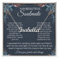 Couples Gifts, To My Dear Wife Necklace Gifts From Husband, Wedding Anniversary Jewelry For Wife From Husband, Wife Birthday From Husband, Necklace Custom Name Message Card and Gift Box Styles on Birthday, Christmas, Wedding, Anniversary\ CUSTOM NAME
