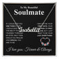 To My Future Wife Necklace My Last Everything, Promise Necklace For Her, Fiance Gifts For Her, Valentine Gifts For Future Wife With Message Card Box LED, Soulmate Necklace For Women, To My Wife Necklace CUSTOM NAME