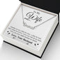 Valentine To My Soulmate Necklace Gifts for Wife from Husband, Soulmate Anniversary Gifts, Gift for Soulmate Necklace Message Card and Necklace Gift Box Gift Box Styles on Birthday, Wedding, Anniversary, Valentine CUSTOM NAME