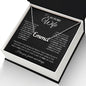 to My Future Wife Necklace Future Wife Gifts, Promise Necklace For Her, Fiance Gifts For Her, Wedding Valentine Gifts For Future Wife With Message Card Box LED, Soulmate Necklace For Women, To My Wife Necklace CUSTOM NAME