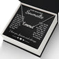 To My Beautiful Soulmate Necklace Gifts, Soulmate for Wife Birthday Gifts from Husband, Valentine for Women, Soulmate Gifts, Message Card and Necklace Gifts Box Gift Box Styles on Birthday, Wedding, Anniversary, Valentine CUSTOM NAME