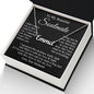 Soulmate Necklace Gift From Husband, Anniversary Romantic Gifts for Wife from Husband, Soulmate Birthday Gifts Message Card and Necklace Gifts Box Gift Box Styles on Birthday, Wedding, Anniversary, Valentine CUSTOM NAME