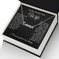 To My Beautiful Soulmate Necklace, Valentine Anniversary Jewelry for Women, Anniversary Gifts For Wife From Husband To My Wife Necklace Message Card and Necklace Gift Box Gift Box Styles on Birthday, Wedding, Anniversary, Valentine CUSTOM NAME
