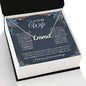 to My Future Wife Necklace Future Wife Gifts, Promise Necklace For Her, Fiance Gifts For Her, Anniversary Birthday Gifts For Future Wife With Message Card Box LED, Soulmate Necklace For Women, To My Wife Necklace CUSTOM NAME