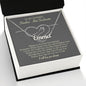 To My Smokin Hot Soulmate Necklace, Love Necklace for Girlfriend, Soulmate Jewelry, Soulmate Necklace, Future Wife Gift, Necklace for Wife from Husband Necklace Message Card and Gift Box Styles on Birthday, Christmas, Wedding, Anniversary CUSTOM NAME