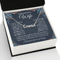 To My Soulmate Necklace Gift for Her, Soulmate Gifts From Husband, Anniversary Gifts For Wife From Husband To My Soulmate Necklace Message Card and Necklace Gift Box Gift Box Styles on Birthday, Wedding, Anniversary, Valentine CUSTOM NAME