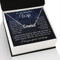 Wife Necklace Gift for Her, Soulmate Jewelry, Necklace for Future Soulmate, Valentine Anniversary Jewelry for Wife Necklace Gift from Husband - Soulmate Gift Necklace with Message Card and Gift Box CUSTOM NAME