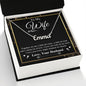 Valentine Gifts To My Soulmate Necklace Gifts for Wife from Husband, Soulmate Anniversary, Gift for Soulmate Necklace Message Card and Necklace Gift Box Gift Box Styles on Birthday, Wedding, Anniversary, Valentine CUSTOM NAME