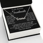 Soulmate Necklace Gift From Husband, Anniversary Romantic Gifts for Wife from Husband, Soulmate Birthday Gifts Message Card and Necklace Gifts Box Gift Box Styles on Birthday, Wedding, Anniversary, Valentine CUSTOM NAME
