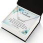 To My Soulmate, To My Wife Necklace, Wife Necklace, Wife Gift, WIfe Gift From Husband, Happy Anniversary, Meaningful Necklace Message Card and Gift Box Styles on Birthday, Christmas, Anniversary CUSTOM NAME