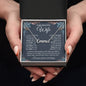 To My Soulmate Necklace Gift for Her, Soulmate Gifts From Husband, Anniversary Gifts For Wife From Husband To My Soulmate Necklace Message Card and Necklace Gift Box Gift Box Styles on Birthday, Wedding, Anniversary, Valentine CUSTOM NAME