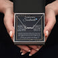 Couples Gifts To My Beautiful Soulmate Necklace From Husband, Wedding For Wife From Husband, Wife Wedding From Husband, To My Wife, Necklace Custom Name Message Card and Gift Box Styles on Birthday, Christmas, Wedding, Anniversary CUSTOM NAME