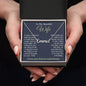 To My Beautiful Soulmate Necklace Gift, Wife Gifts From Husband, Anniversary Gifts For Wife From Husband To My Soulmate Necklace Message Card and Necklace Gift Box Gift Box Styles on Birthday, Wedding, Anniversary, Valentine CUSTOM NAME