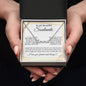 Couples Gifts To My Beautiful Soulmate Necklace From Husband, Necklace For Wife From Husband, Wife Wedding From Husband, To My Wife, Necklace Custom Name Message Card and Gift Box Styles on Birthday, Christmas, Wedding, Anniversary CUSTOM NAME