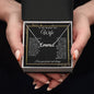To My Beautiful Soulmate Necklace Gifts, Valentine Jewelry Gifts for Women, Anniversary Gifts For Wife From Husband To My Wife Necklace Message Card and Necklace Gift Box Gift Box Styles on Birthday, Wedding, Anniversary, Valentine CUSTOM NAME