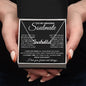 to My Soulmate Necklace, Soulmate Jewelry for Women, Wife Gifts from Husband , Necklace for Wife Soulmate Gifts Future Wife Necklace Message Card and Gift Box Styles on Birthday, Wedding, Anniversary, Valentine CUSTOM NAME