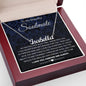 To My Beautiful Soulmate Necklace Birthday Gifts for Wife Gifts from Husband, Wife Valentine Gifts, Gift for Wife, Message Card and Necklace Gift Box Gift Box Styles on Birthday, Wedding, Anniversary, Valentine CUSTOM NAME