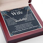 Gifts For Wife Birthday Gifts From Husband Necklace Valentines Days, Necklace for Future Soulmate, Birthday Wedding Jewelry for Wife Necklace Gifts from Husband - Soulmate Gift Necklace with Message Card and Gift Box CUSTOM NAME
