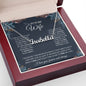 to My Future Wife Necklace Future Wife Gifts, Promise Necklace For Her, Fiance Gifts For Her, Anniversary Birthday Gifts For Future Wife With Message Card Box LED, Soulmate Necklace For Women, To My Wife Necklace CUSTOM NAME