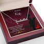 Couples Gifts,To My Nurse Wife Girlfriend Necklace Gifts From Husband, Wedding Anniversary Jewelry For Wife From Husband, Wife Birthday From Husband, To My Beautiful Wife Girlfriend Message Card and Gift Box styles On Birthday, Christmas, Anniversary  CUS