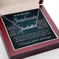 Personalized Valentine Gift For Wife, To My Soulmate Necklace For Women, Soulmate Necklace, To My Wife Necklace From Husband, Necklace Custom Name Message Card and Gift Box Styles on Birthday, Christmas, Wedding, Anniversary CUSTOM NAME