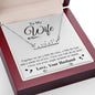 Valentine To My Soulmate Necklace Gifts for Wife from Husband, Soulmate Anniversary Gifts, Gift for Soulmate Necklace Message Card and Necklace Gift Box Gift Box Styles on Birthday, Wedding, Anniversary, Valentine CUSTOM NAME