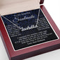 Soulmate Necklace Gift From Husband, Anniversary Romantic Gifts for Wife from Husband, Soulmate Valentine Gifts Message Card and Necklace Gifts Box Gift Box Styles on Birthday, Wedding, Anniversary, Valentine CUSTOM NAME