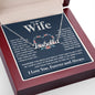 Couples Gifts Necklace To My Soulmate Necklace Birthday Christmas Jewelry Romantic Gift For My Wife Pendant Jewelry with Message Card and Box Necklaces for Women Valentines Day Happy Anniversary Wedding Present CUSTOM NAME