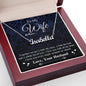 Valentine Gifts To My Soulmate Necklace Gifts for Wife from Husband, Wife Anniversary Gifts, Gift for Soulmate Necklace Message Card and Necklace Gift Box Gift Box Styles on Birthday, Wedding, Anniversary, Valentine CUSTOM NAME